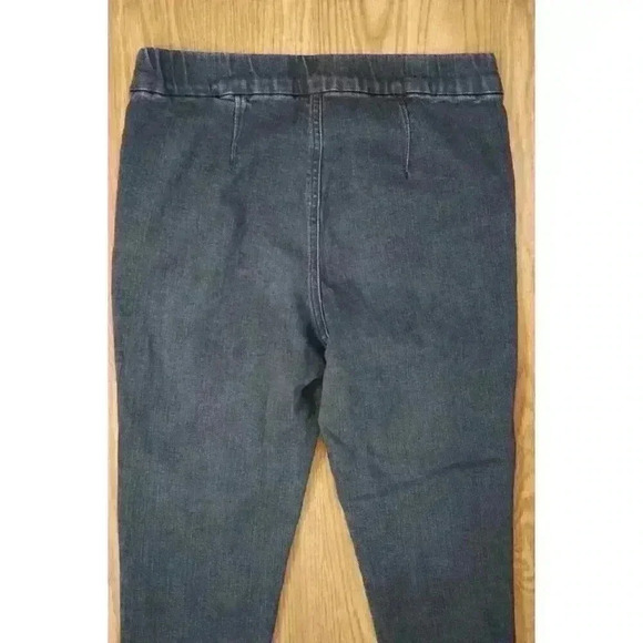 Aeropostale Bree High-Rise Cropped Jeggings, Size Large, Dark Wash - Picture 14 of 16